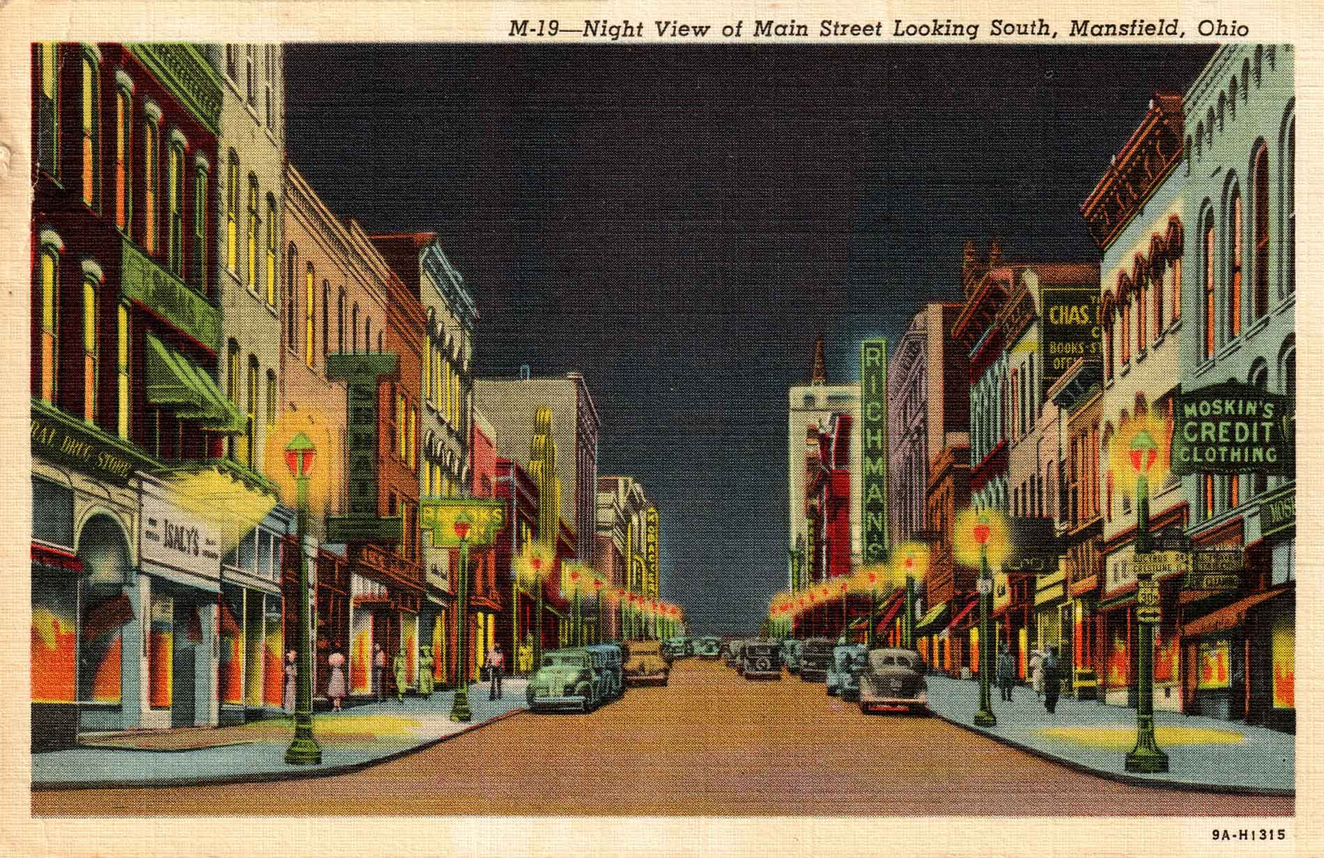 fig. 10 _ View of Main Street in the 1940s