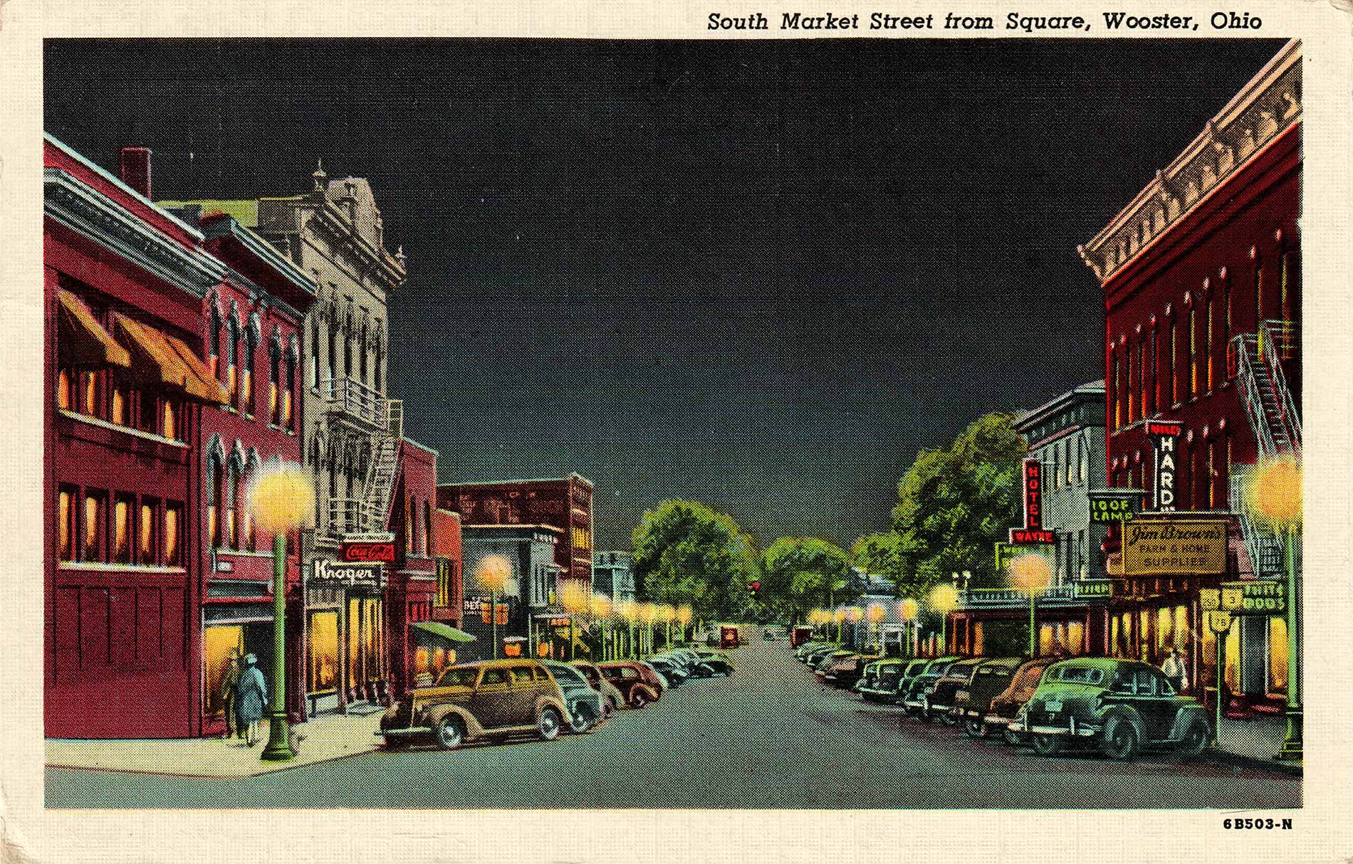 fig. 4 _ Though most of the buildings on S. Market St. are still standing, most of their vintage signs have been removed